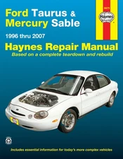 Ford Taurus & Mercury Sable 1996-2007 Haynes Repair Service Shop Manual book