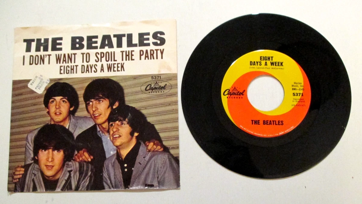 Eight Days A Week In Vinyl Records for sale - eBay