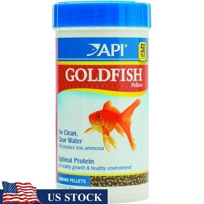 Goldfish Pellets Fish Food 7oz Healthy Digestion Nutrient Rich Immune Support US