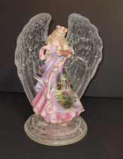 Angel of Serenity Bradford Exchange 2003 Crystal Guardians By Thomas Kinkade