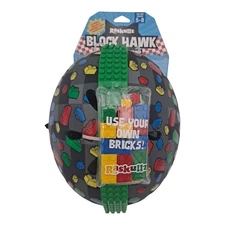 Raskullz Block Hawk Child Bike Helmet Ages 5-8/ 50-54 Cm/19-21 In. Circumference