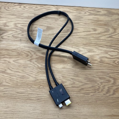 [Genuine] Lenovo ThinkPad Thunderbolt 3 Dock Data Transfer Cable - 5C10V25713