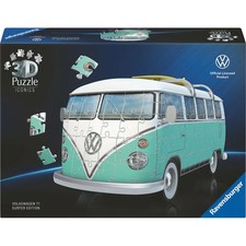 Ravensburger 3D Puzzle Iconics: 12008035 Volkswagen T1 - Eine echte Ikone der Au
