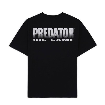 Brain Dead x Predator Big Game Graphic T-Shirt - Black Streetwear