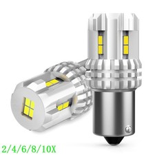 White Led Turn Signal Light Bulb Anti Hyper 1156 7506 1141 1073 1156na 24810x