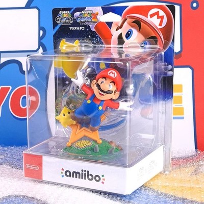 Super Mario Galaxy 1&2 -Mario&Luma- Amiibo Figure Japan Ver.NEW Sealed Nintendo