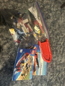 LEGO City: Off-Road Fire Truck & Fireboat (7213) 100% Complete W/instructions