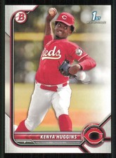 2022 Bowman Draft #BD140 Kenya Huggins