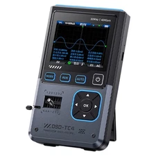Compact Oscilloscope with 10MHz Bandwidth and Multiple Testing Functions