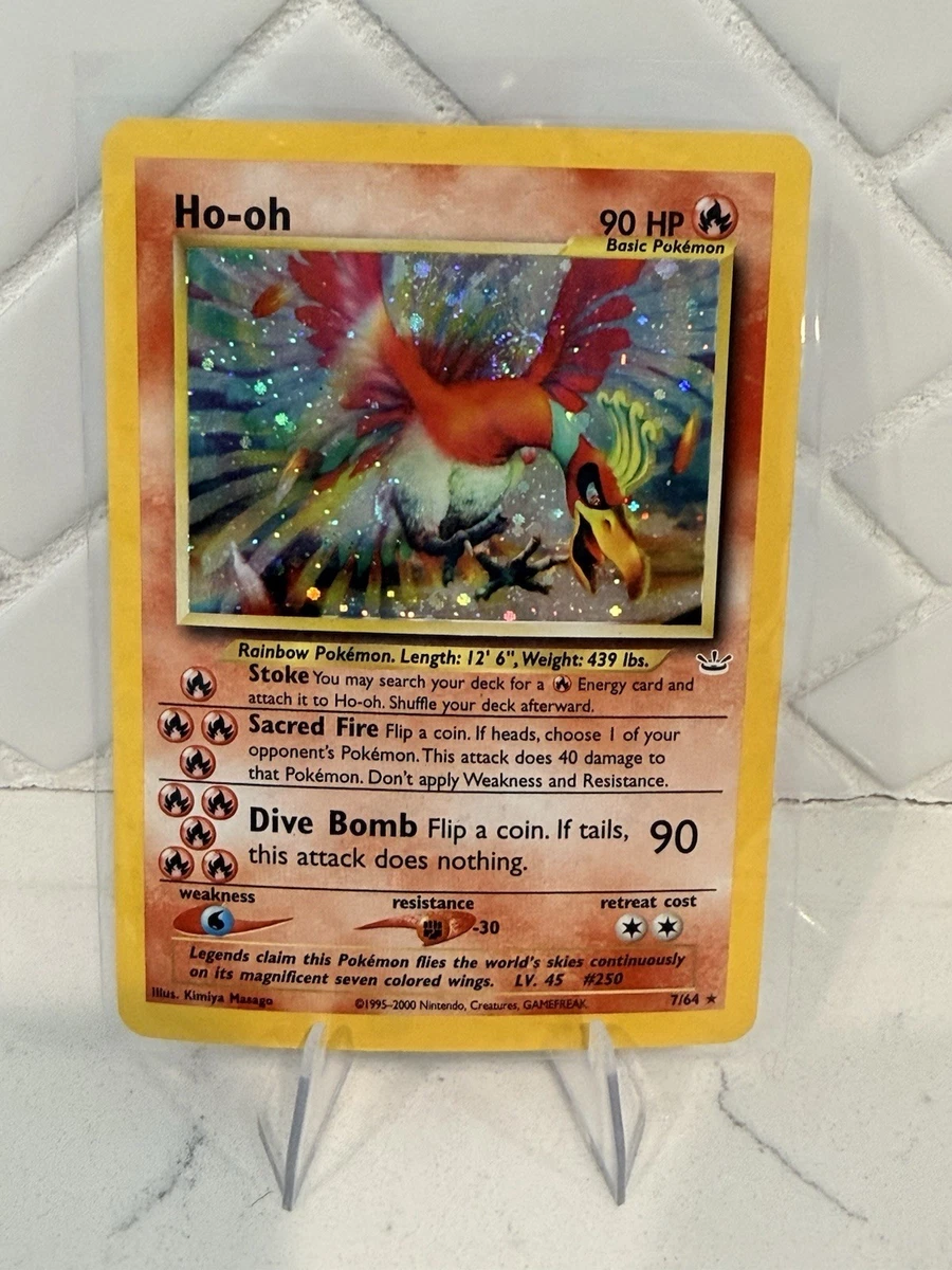 ho-oh pokemon card first edition (7) Flip a coin PSA 10 GEM MINT Ho-Oh