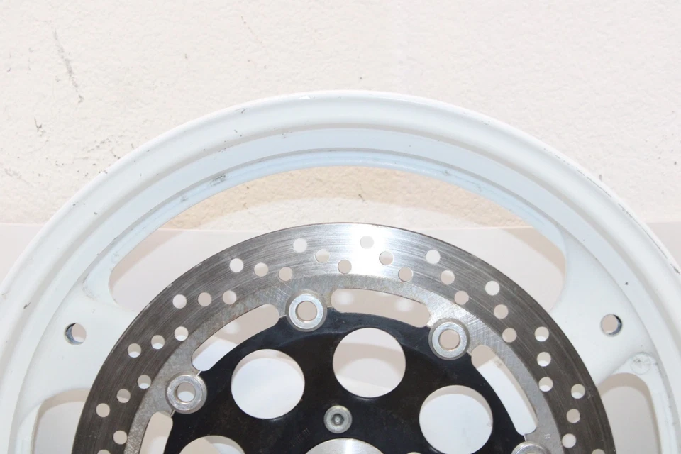 89-98 SUZUKI GS500E OEM FRONT WHEEL RIM - Image 3 of 4