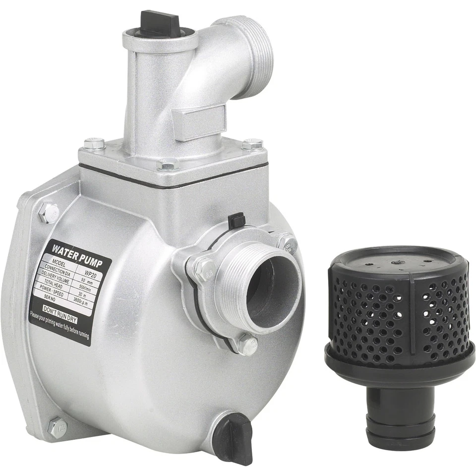 Semi-Trash Water Pump ONLY, For Straight-Keyed Shafts, 2in. Ports, 7,860 GPH - Image 4 of 4