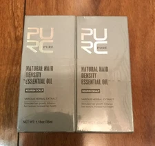 2Pcs PURC Natural Hair Essence Oil . Exp 01/27
