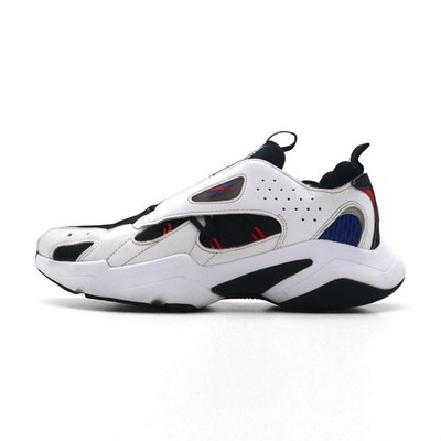 Reebok Royal Turbo Impulse Sneakers 26.5cm White/Black Leather Pre-Owned