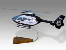 Airbus Eurocopter EC135 St. Johns LifeLine Desk Wood Helicopter Model Large 1/32