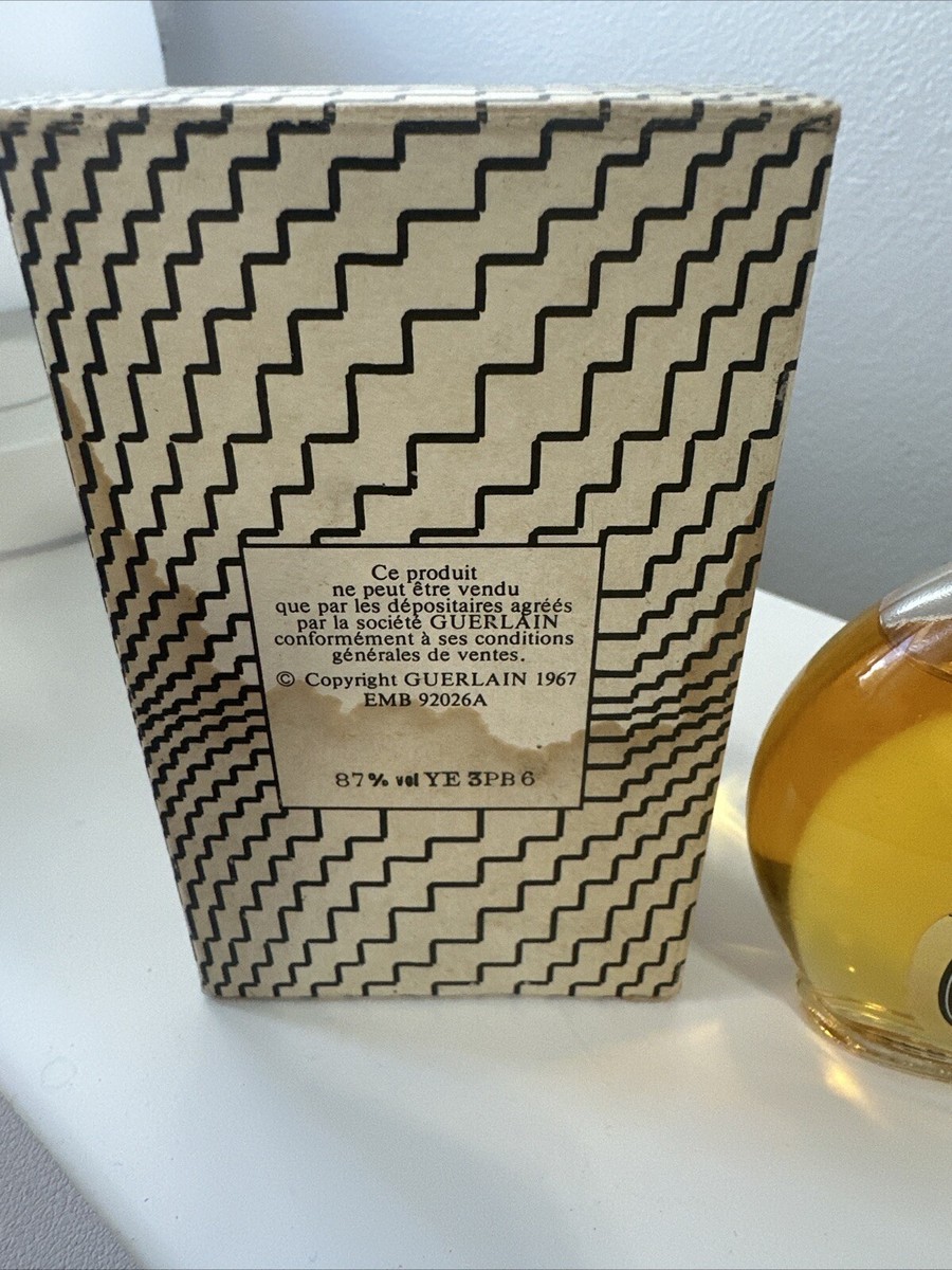 VINTAGE Guerlain Shalimar 50ml eau de toilette SPLASH. RARE