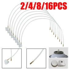 2/16X Fluid Film Aerosol Nozzle Extension Hose white For Aerosol Cans Spray 50cm
