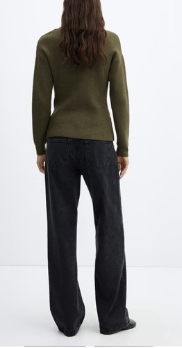 NWT Mango Shoulder Button Sweater. Size small - Picture 3 of 5