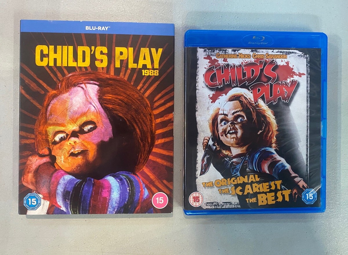 Blu-Ray Child's Play 1988 & Cult of Chucky Horror Region
