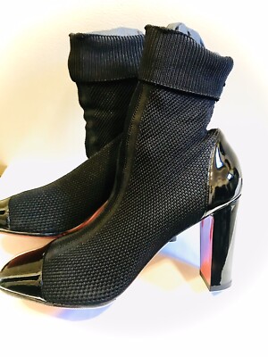 Christian Louboutin Socks Patent Leather Boots 39,5