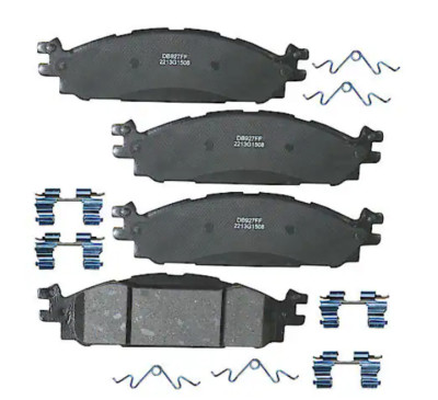 Disc Brake Pad Set-Premium Gold Ceramic Front Brake Pads CARQUEST GNAD1508