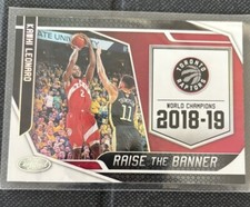 2019-20 Certified Raise the Banner Kawhi Leonard #1