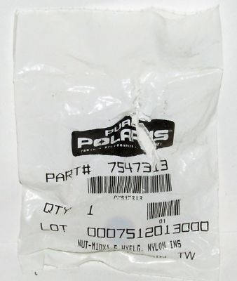 NEW POLARIS ENGINEERED PARTS NUT M10X1.5 HXFLG GENUINE OEM PART NO. 7547313