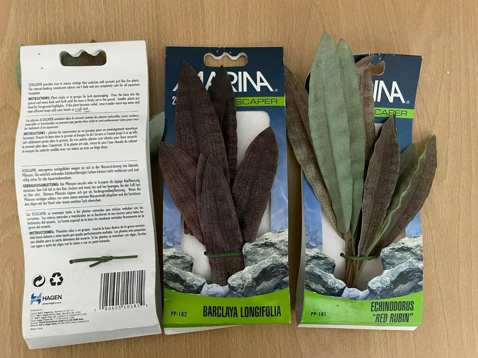 Hagen aquarium small Ornament plants *3 - Brand New  - Image 3 of 3