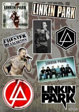 Linkin Park Sticker Pack | Alternative Rap Electronic Rock Nu Metal Band Logo