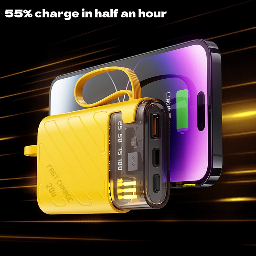 Power Bank 10000mAh 20W Charging Portable External Battery Backup For Cell Phone Power Bank 10000mAh 20W Charging Portable External Battery Backup For Cell Phone