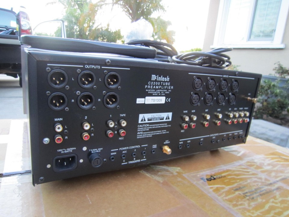 Vintage Preamp Tube McIntosh C2200 . very rare to used it . eBay