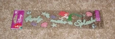 EK Success Disney Dimensional Title Sticker ~ Ariel....Ready to Make a Splash