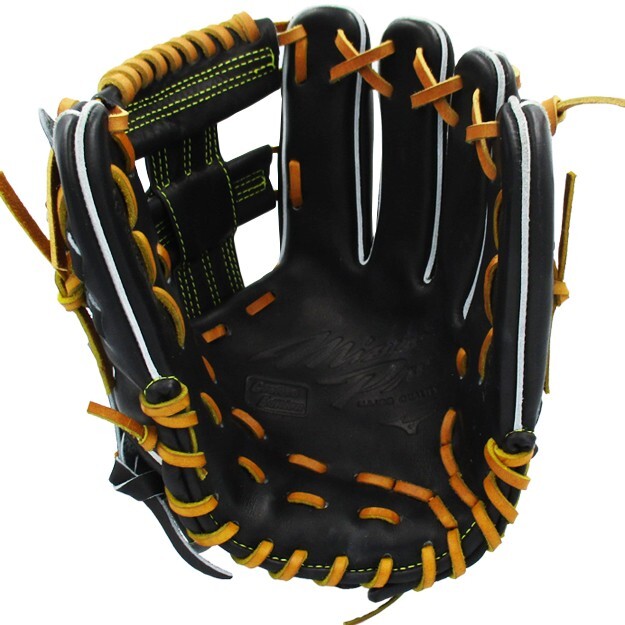 Mizuno Pro Baseball Hard Glove HAGA JAPAN Infield 1AJGH26043