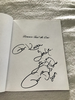 Forever Two As One by Tai Babilonia & Randy Gardner (2002) SIGNED