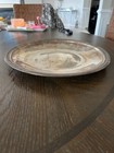 Vintage Reed & Barton Silver Plated Round Serving Platter 16 In USA Nice Cond — photo 2