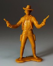 Cowboys  Indians 47 Figurines 1960's Louis Marx 55mm/2.25"