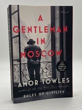 Amor Towles A Gentleman in Moscow Uncorrected Proof ARC 2016 Paperback