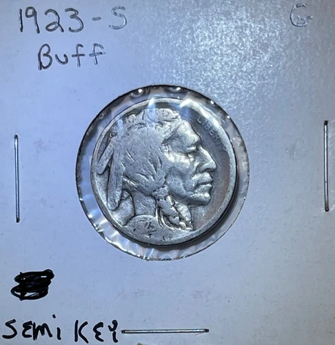 1923-S Buffalo Nickel  - Good Grade (G)