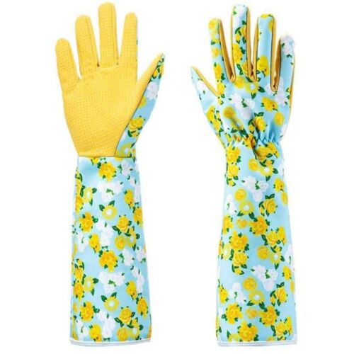 Guantes de protección laboral de terciopelo para muñeca manga alargadora guantes de jardín jardín - Imagen 1 de 9