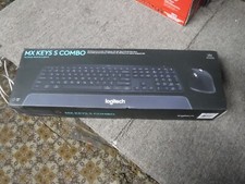 *NEW* Logitech MX Keys S Combo Full-size Wireless Keyboard and Mouse, 920-012274