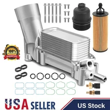 Aluminum Engine Oil Cooler Filter Housing for Dodge Jeep Chrysler Ram 3.6L 11-16