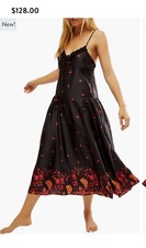 Intimately FP/ Free People On My Own Slip Dress XS New RK395-396
