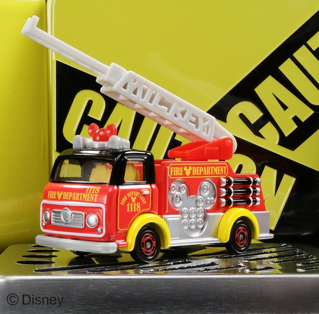 Takara TOMY Tomica Disney Motors Fire Truck Mickey Mouse for sale