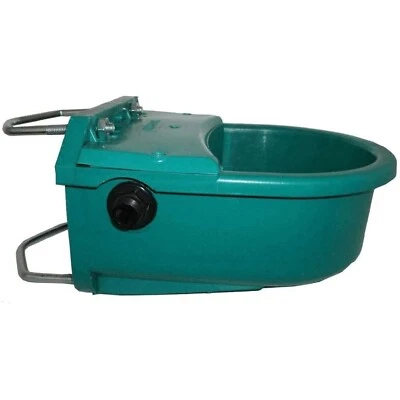 UZMAN-WEIDETRÄNKE 4 Liter Tränkebecken Weidetränke Wassertrog mit Schwimmerventil Tränketrog