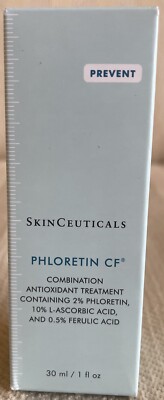 SKINCEUTICALS PHLORETIN CF ANTIOXIDANT FULL SIZE 1 OZ SEALED BOX AUTHENTIC