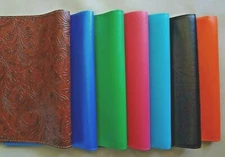 Book Cover Faux Leather  (Multiple Colors)