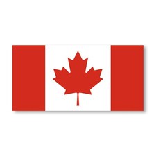 Flag of Canada Vinyl Decal Door Window Wall Sticker CANADA CANADIAN FLAG Decal