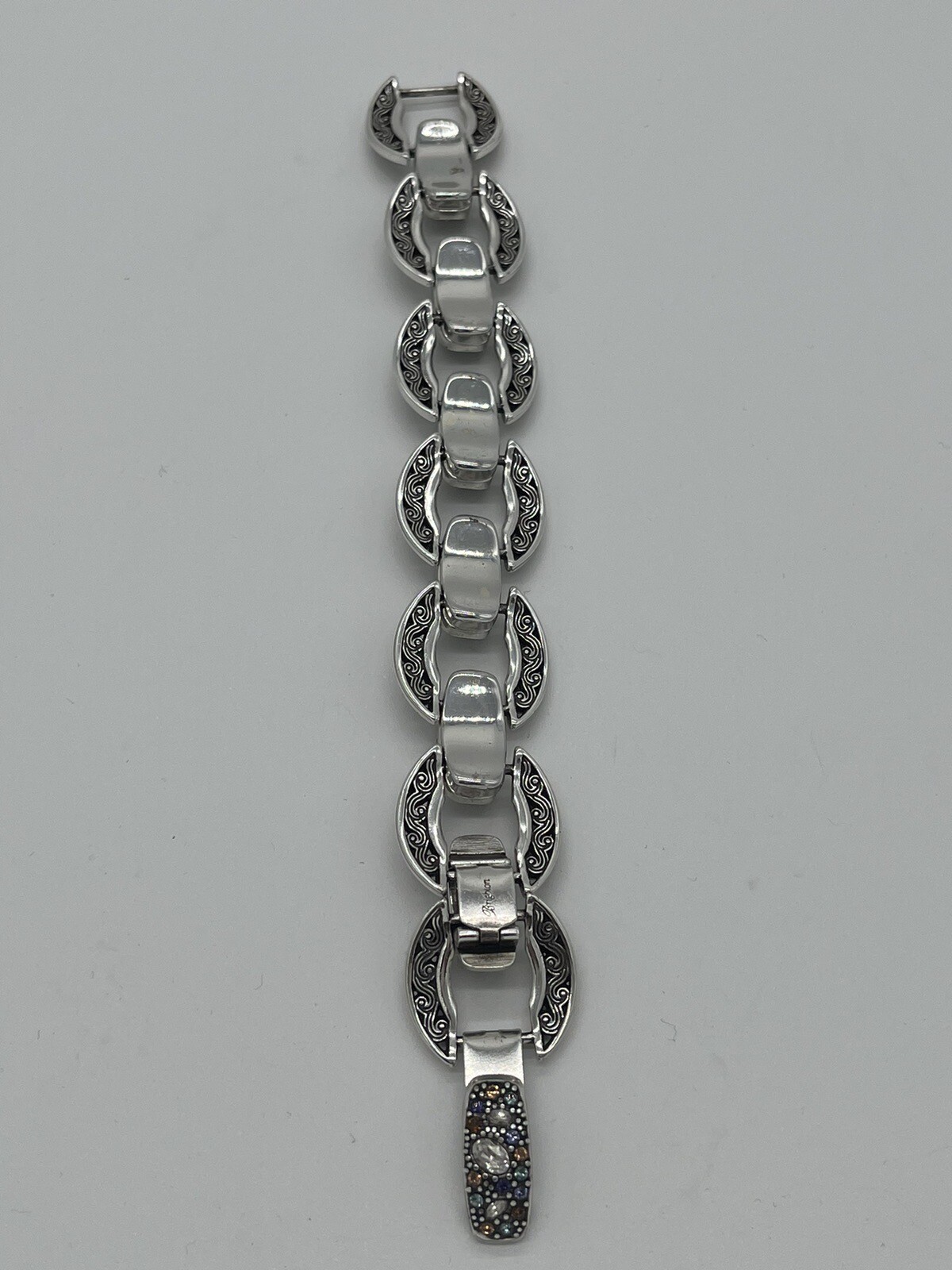 Brighton, Silver Toned, Multi Colored Crystals, J… - image 12