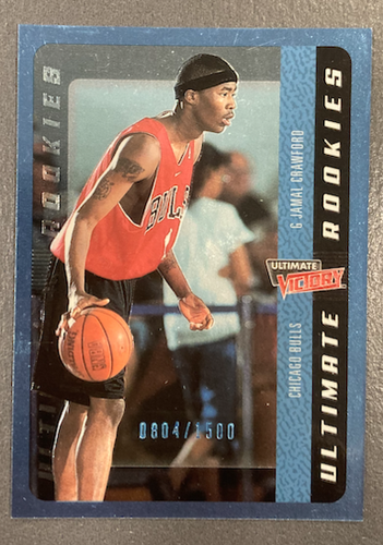 JAMAAL CRAWFORD 2000-01 FLEER SHOWCASE ROOKIE 169/500