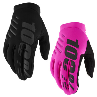 100% BRISKER WOMEN'S INSULATED MOTORCYCLE MX ATV MOUNTAIN BIKE GLOVES